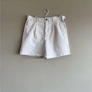 Banana Republic khaki Flat Front Shorts